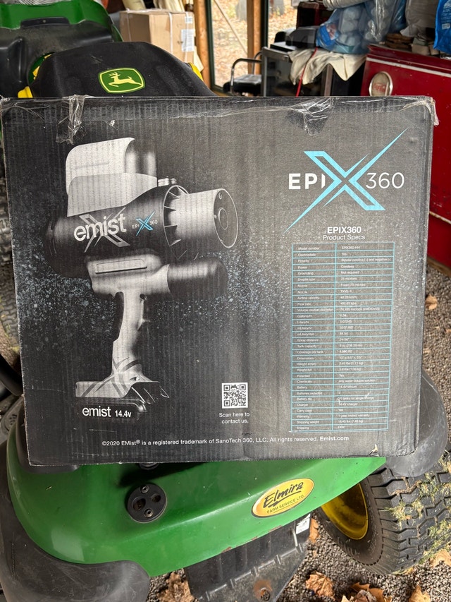 Handheld electrostatic disinfectant sprayer - photo 2