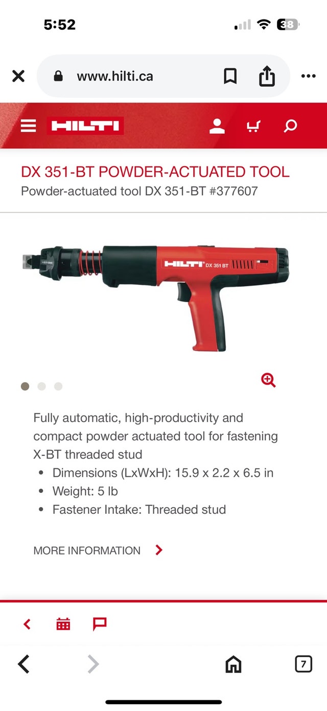 Hilti DX351 BT - photo 4