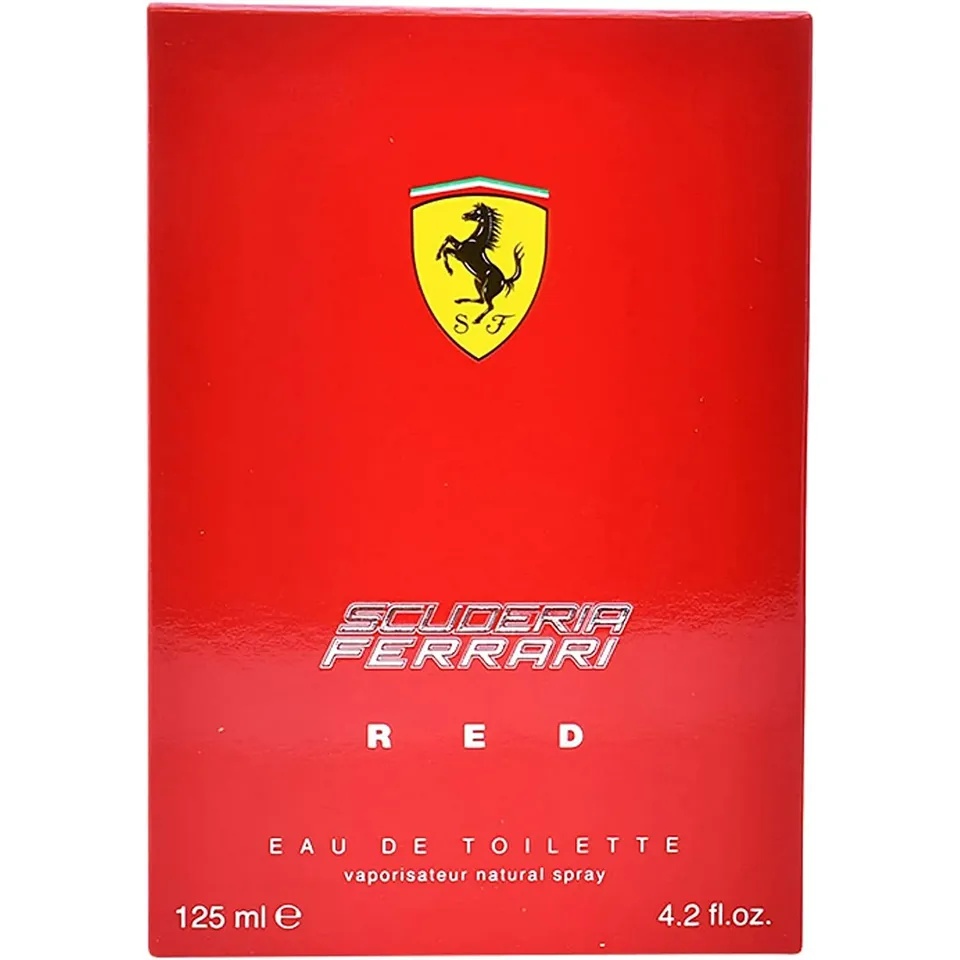 FERRARI SCUDERIA RED Eau De Toilette 4.2 Oz BRAND NEW! - photo 2