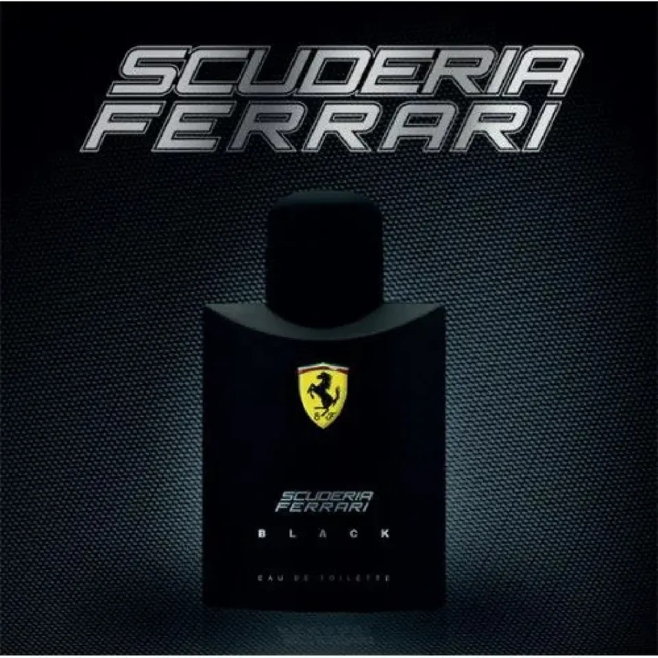FERRARI SCUDERIA BLACK Eau De Toilette 4.2 Oz BRAND NEW - photo 2