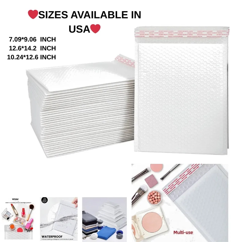 Poly Bubble BAG FOR MAILS DIFFERENT SIZE 7."x9"/12.8 x14.06 / 12 - photo 2