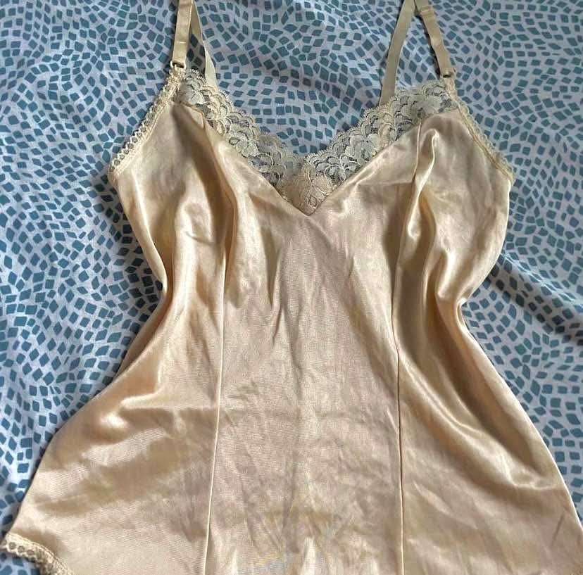 Cream cami lace top