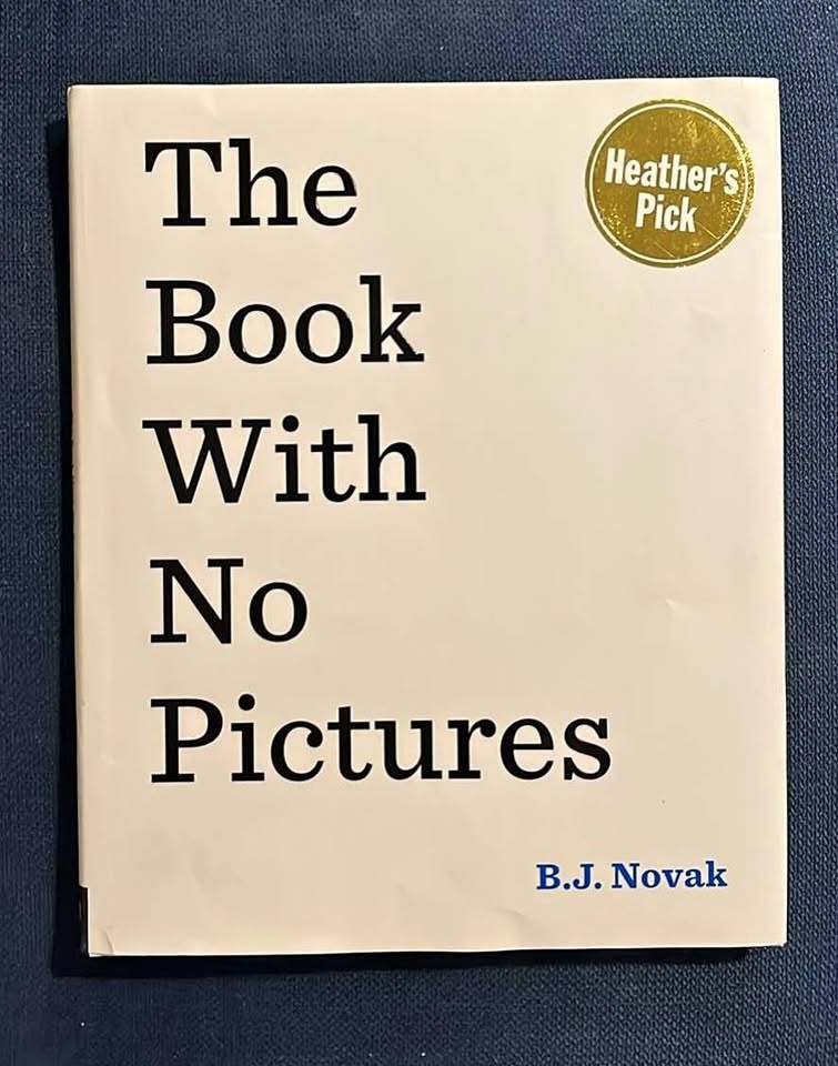 (New) The Book With No Pictures