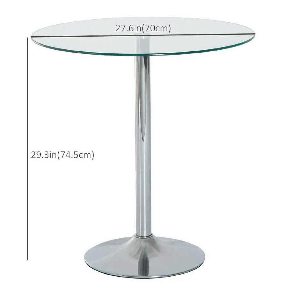 New Modern Round Dining Table – Compact & Stylish - photo 2