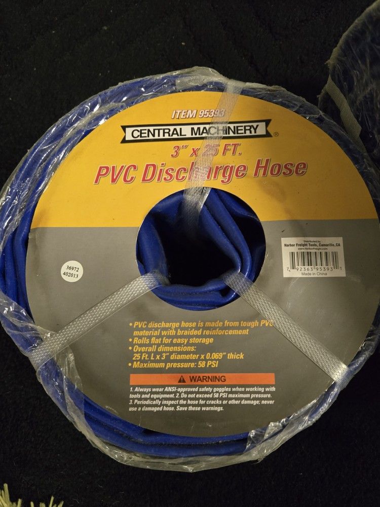 PVC Discharge Hose - 3" x 25 Ft. - photo 2