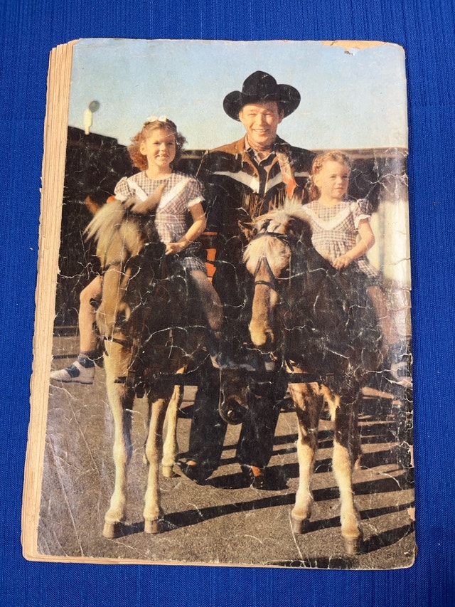 Roy Rogers #8 vol 1 1948 vintage tv western - photo 2