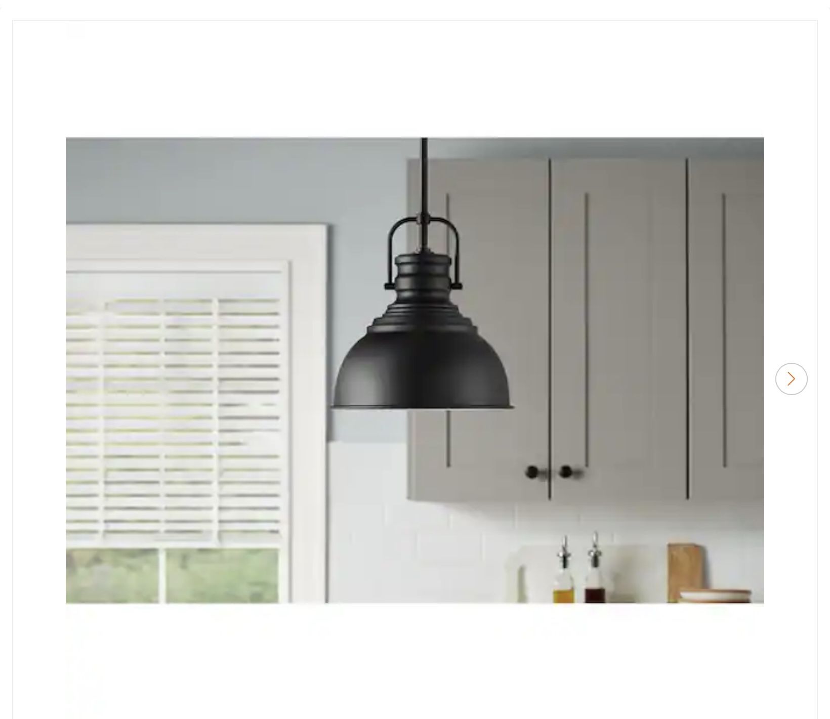 Home Decorators Pendant Light - New