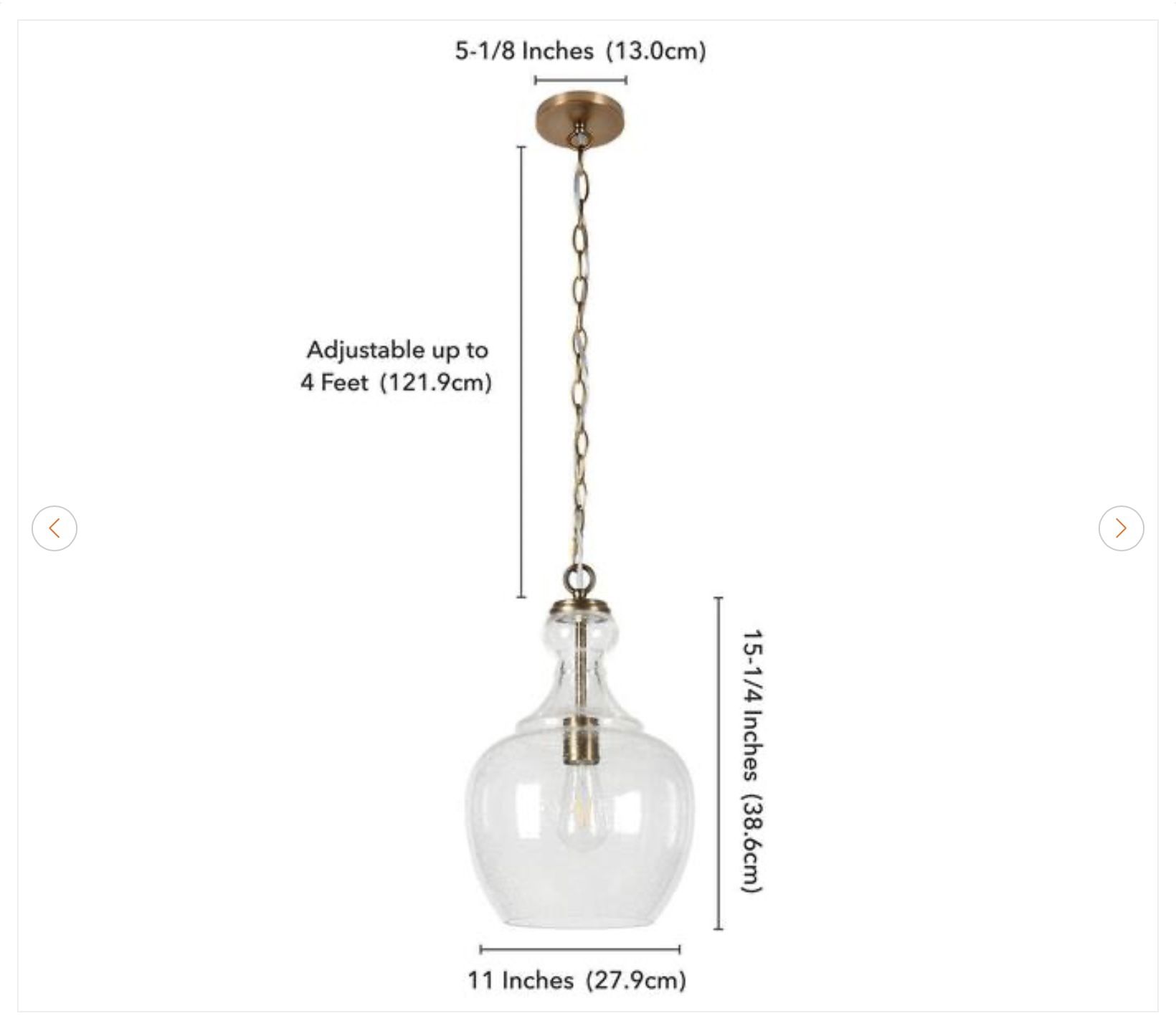 Meyer&Cross Verona Pendant Light - New - photo 2