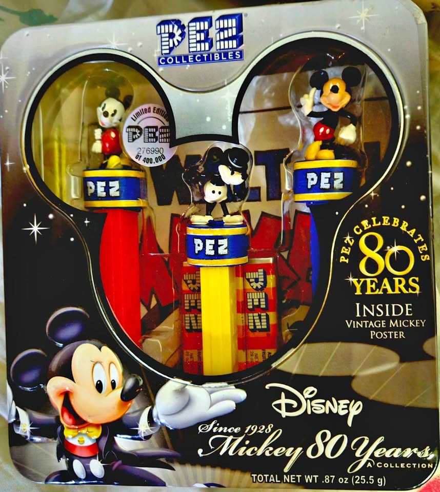 PEZ Mickey Mouse collection of 3