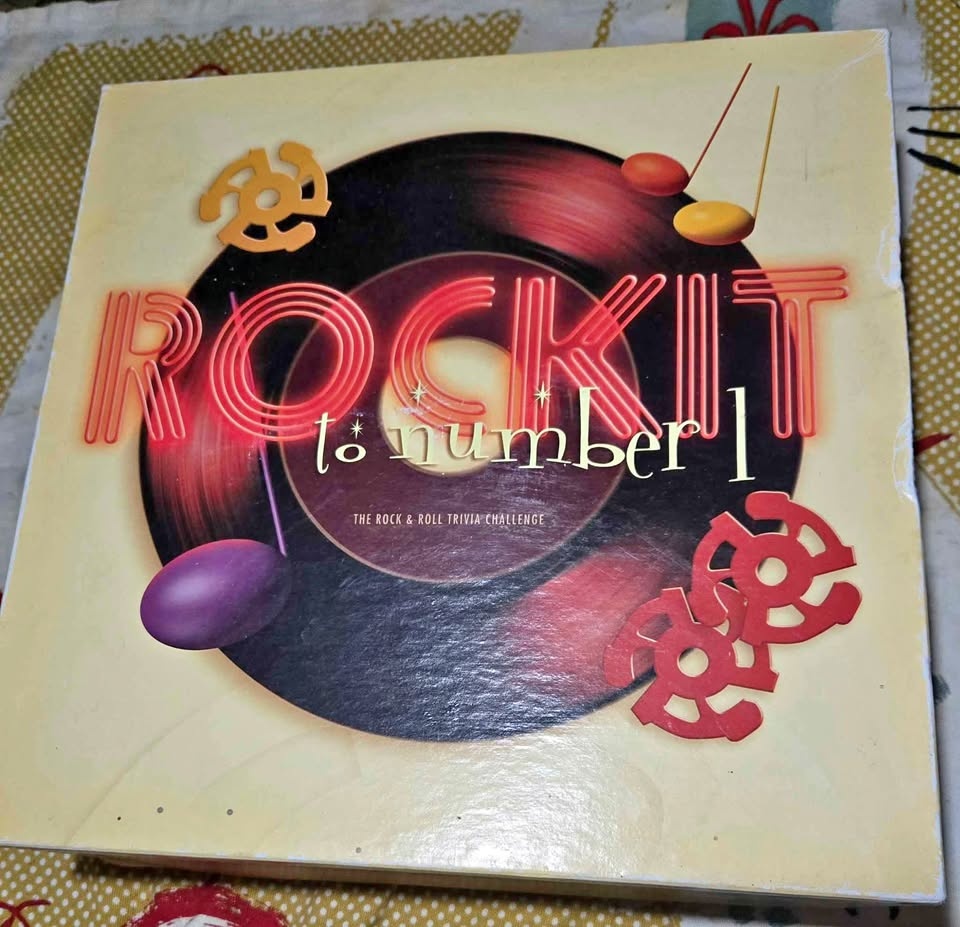 ROCKIT to number 1 Music Trivia Challenge Board Game