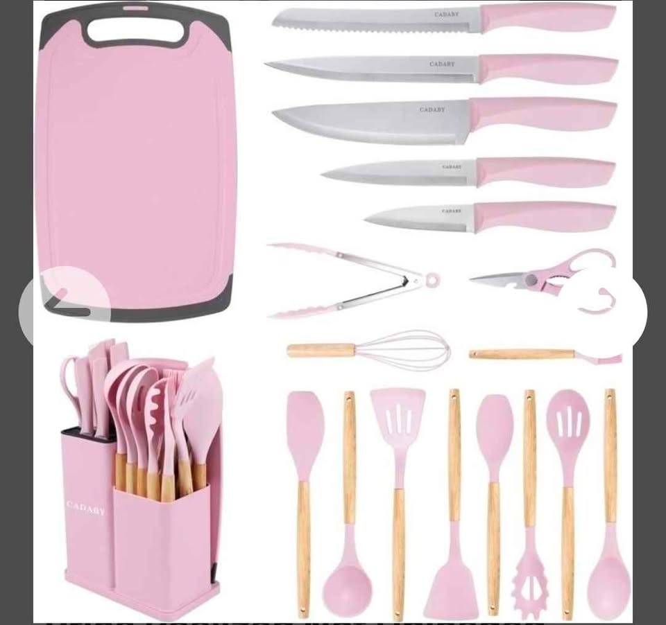 19-Pcs Kitchen Utensils & Knife Set - photo 3