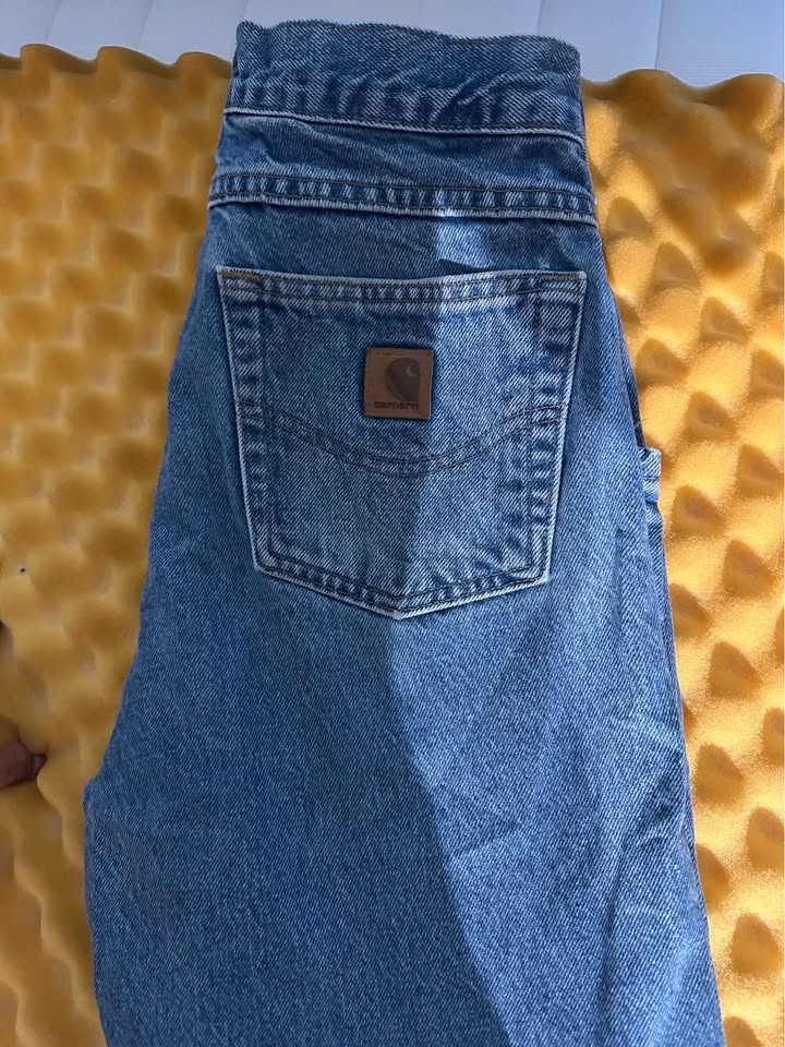 Vintage Carhartt Denim Jeans B17-DS Made in Mexico USA - photo 2