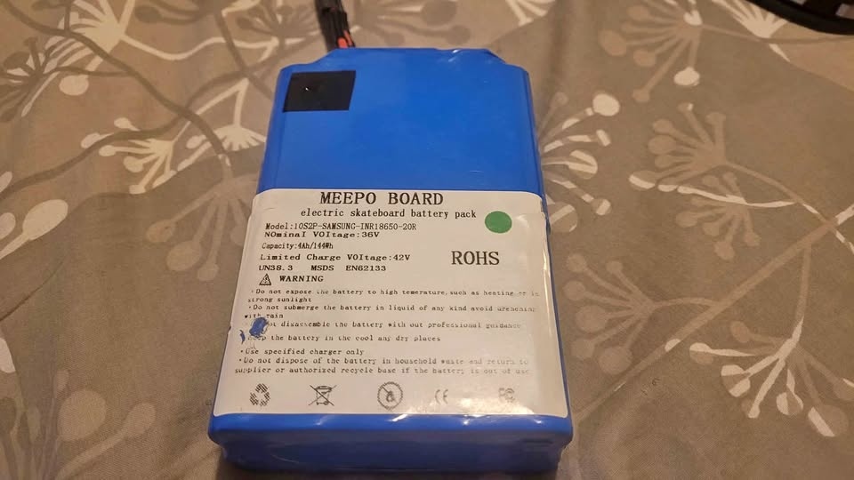 Meepo e skateboard electric esk8 10s 36v battery pack