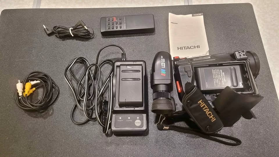 Hitachi vm e230a 8mm video camcorder