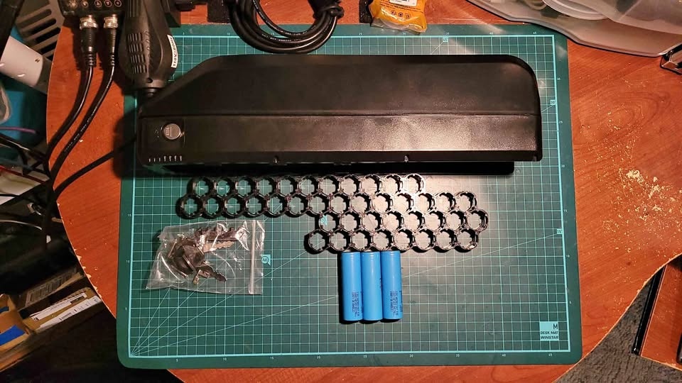 48v 15ah reused authentic samsung 50e ebike battery