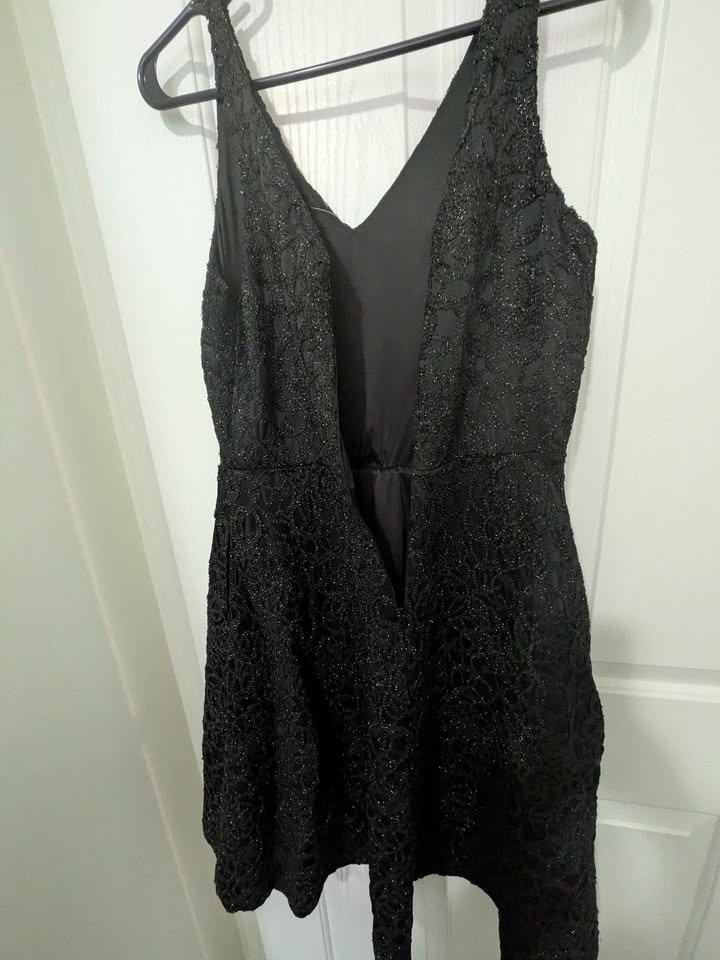 Reitmans Black Cocktail Dress – Size 6 - photo 4