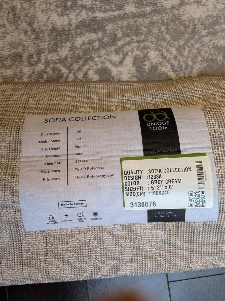 Beautiful Unique Loom Area Rug – Sofia Collection - photo 2