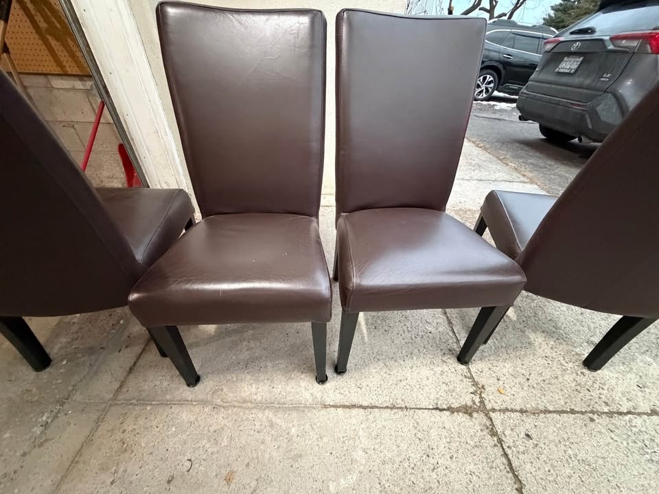 PU Leather Dining Chairs (4-Piece Set) - photo 2
