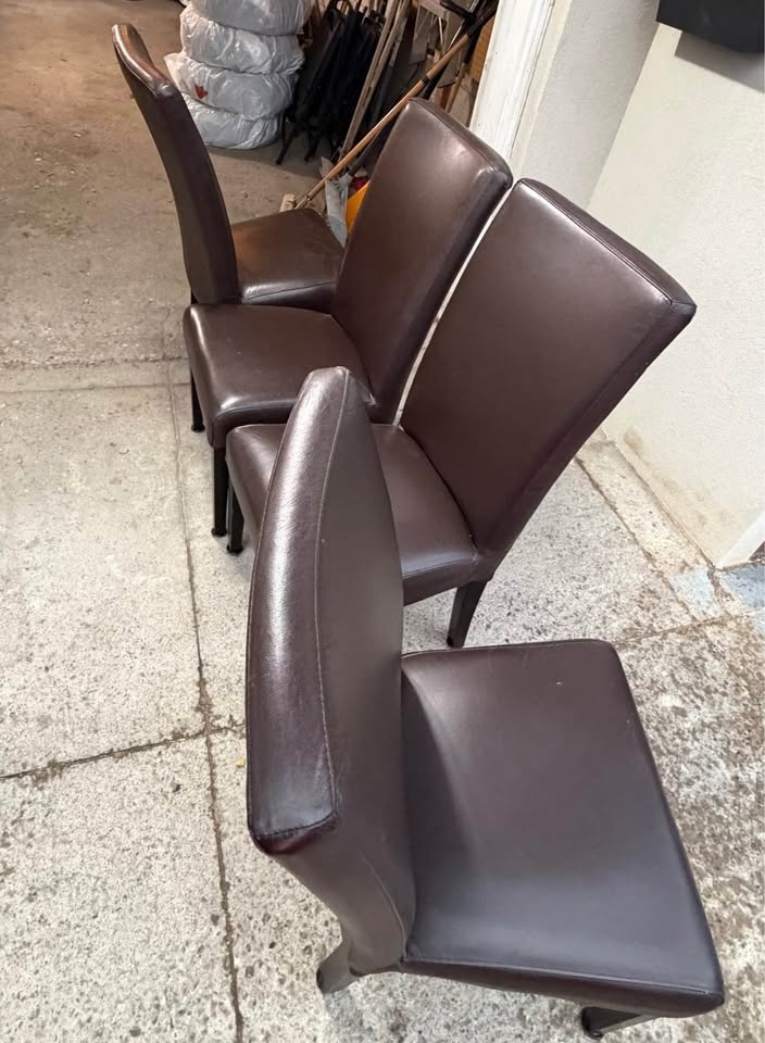 PU Leather Dining Chairs (4-Piece Set) - photo 3