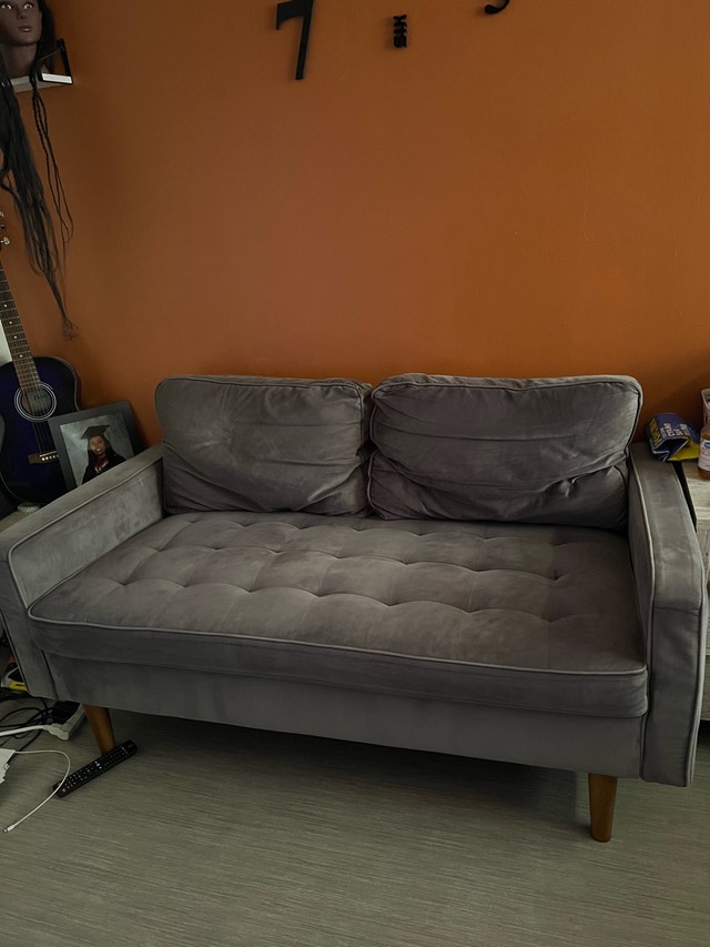 Grey Loveseat - photo 2