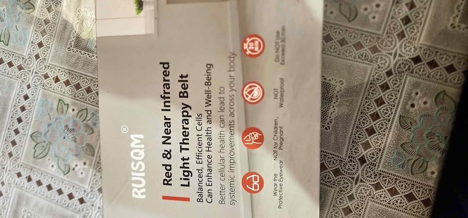 RUISQM Red & Near Infrared light therapy belt