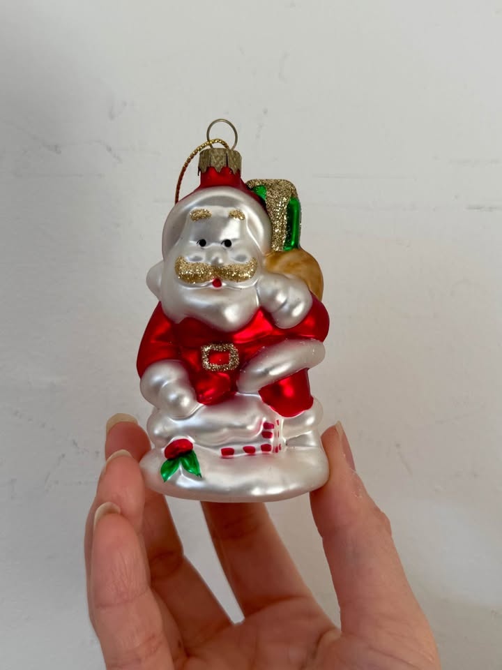 Vintage Glass Christmas Ornaments Retro Christmas - photo 4