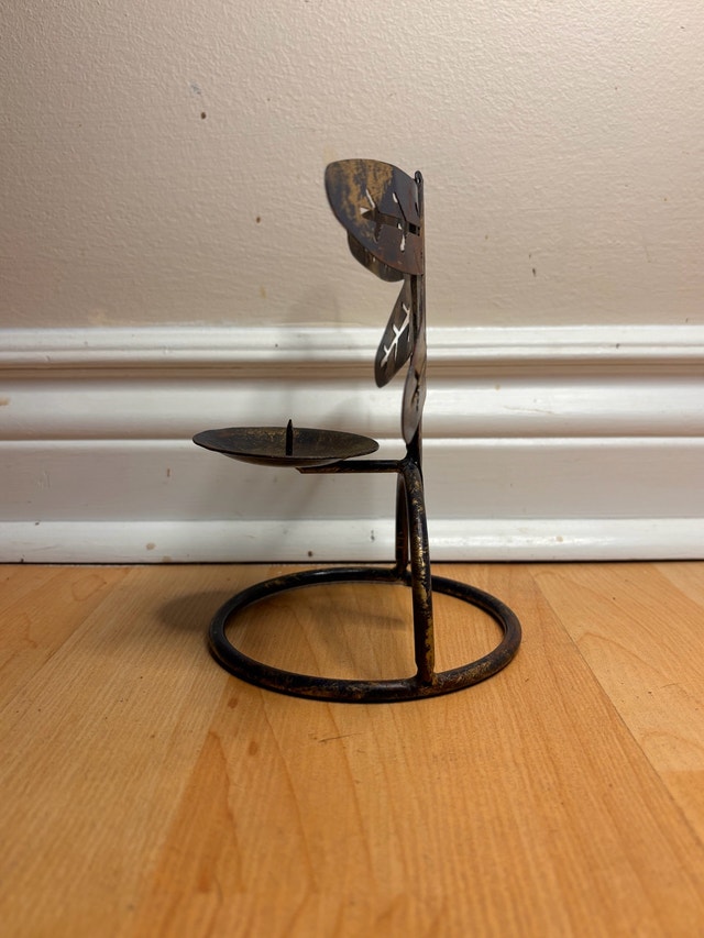 Metal Dragonfly Candle Holder – Decorative Piece - photo 2