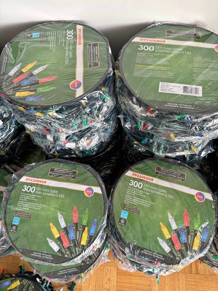 Christmas Decoration 75ft 300 Mini LED Lights BNIB