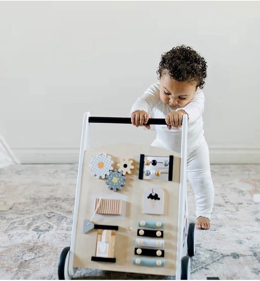 Toddler Push wheel with Puzzle BNIB