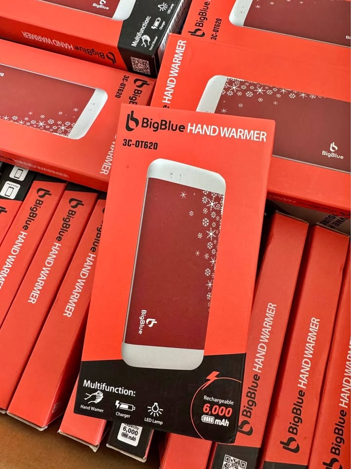 BigBlue Hand warmer PowerBank wholesale only 20pcs