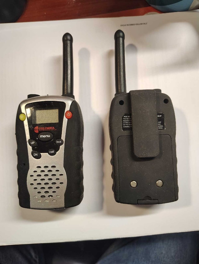 Columbia Walkie Talkies GM22-P