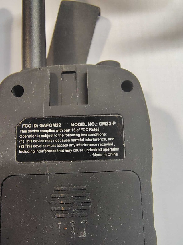 Columbia Walkie Talkies GM22-P - photo 2