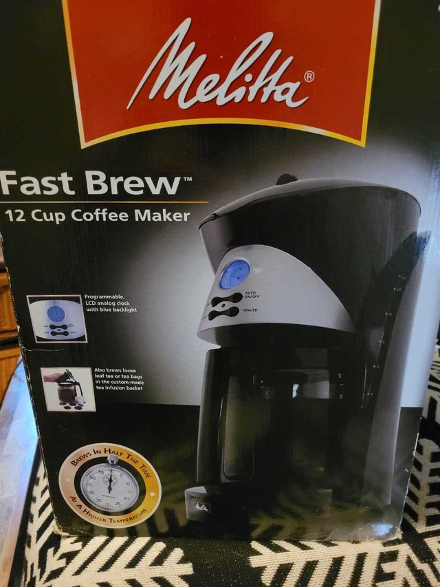 Melitta coffee maker