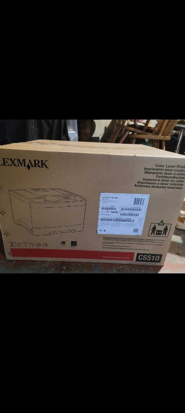 Lexmark CS510be color laser printer - photo 2