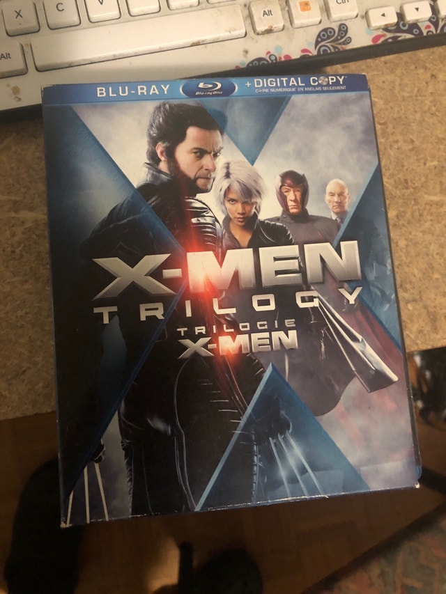 X men Trilogy Blu Ray Disc Set
