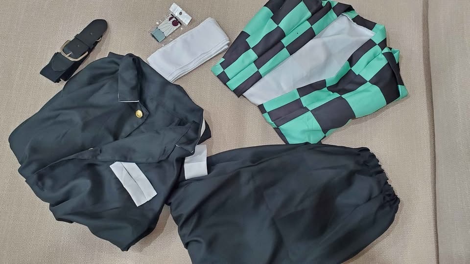 Tanjirou kamado Costume Cosplay - photo 2