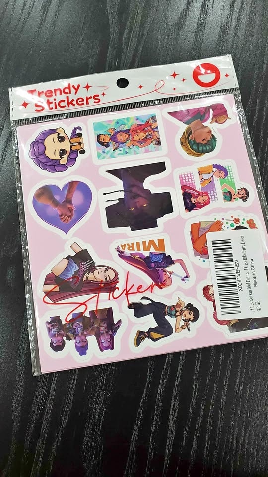 Kpop Demon Hunters stickers