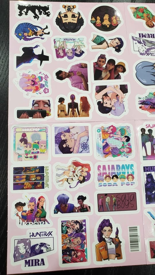 Kpop Demon Hunters stickers - photo 3