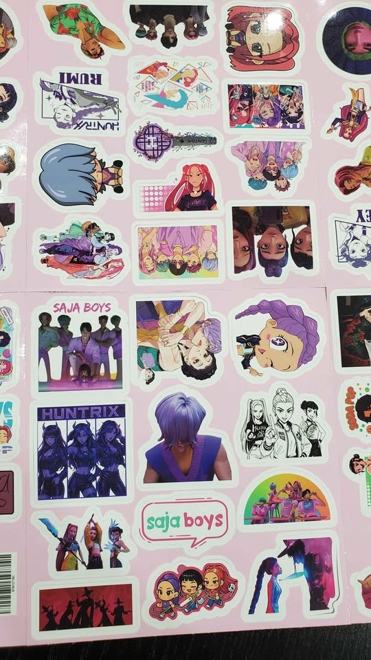Kpop Demon Hunters stickers - photo 4