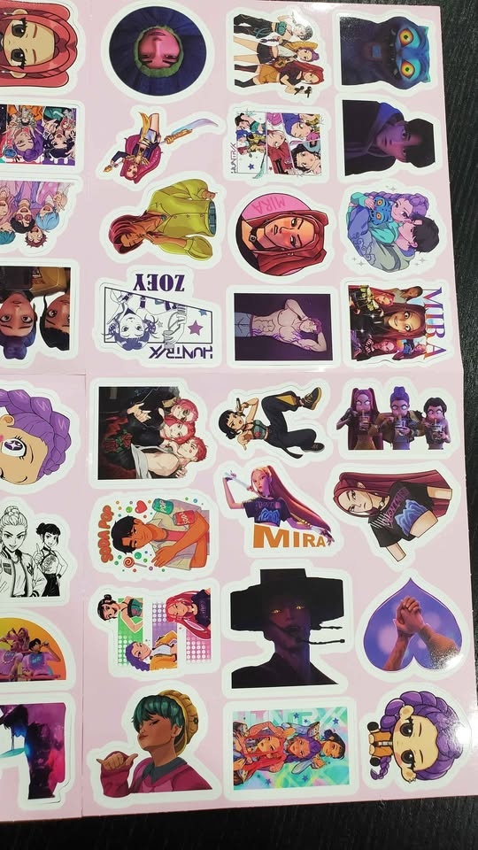 Kpop Demon Hunters stickers - photo 5