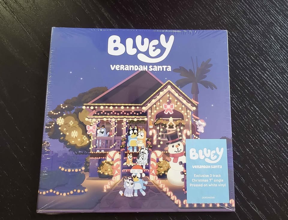 Bluey Verandah Santa Vinyl