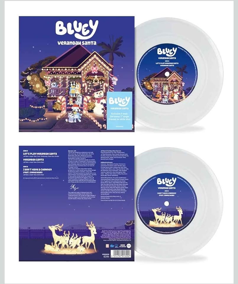 Bluey Verandah Santa Vinyl - photo 3