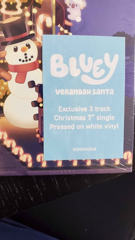 Bluey Verandah Santa Vinyl - photo 5