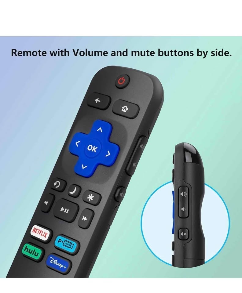 Replacement Remote for Roku TV TCL Hisense Onn - photo 4