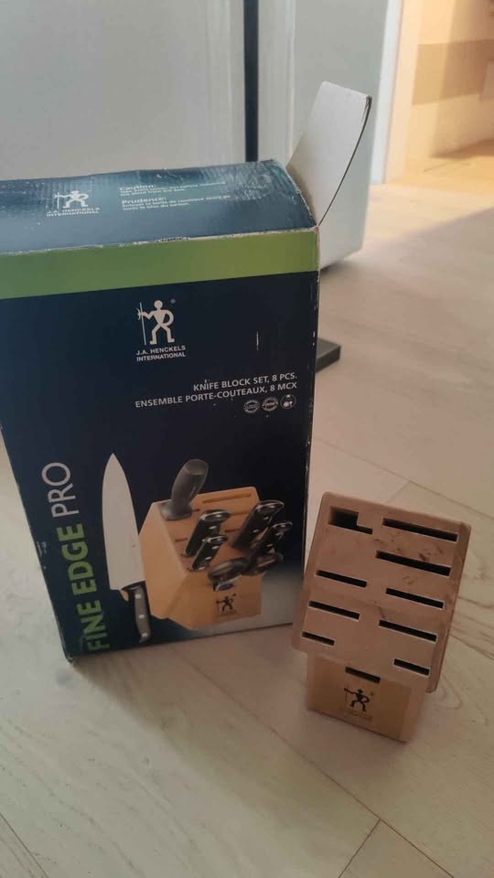 Wood knife block - photo 5