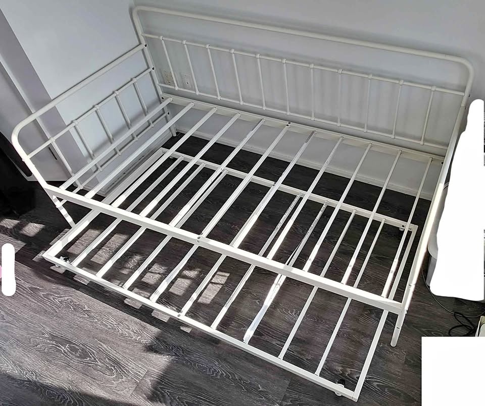 Twin Day Bed & Trundle Steel Frame Set