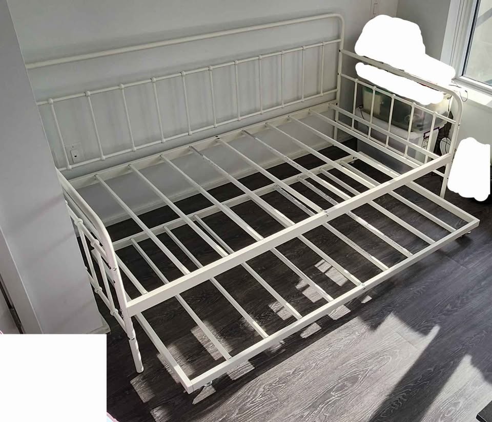 Twin Day Bed & Trundle Steel Frame Set - photo 2