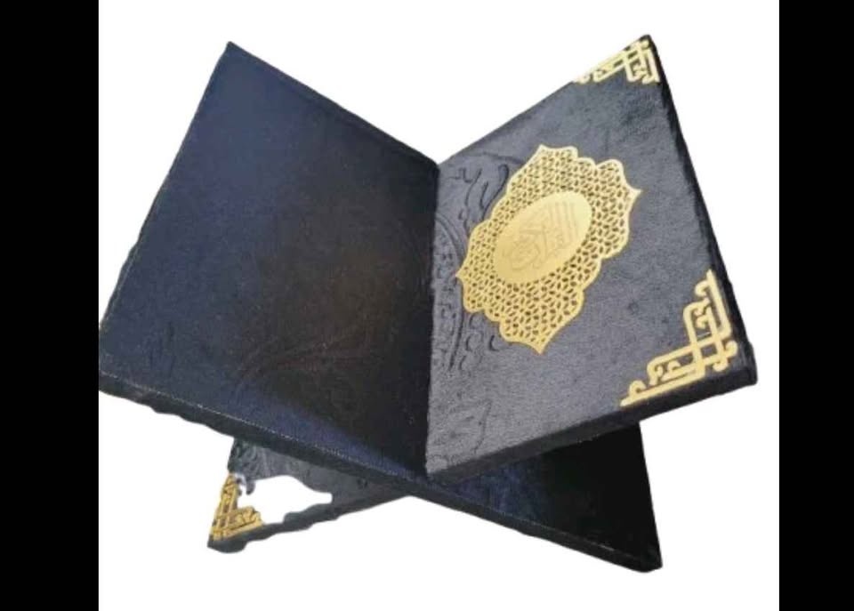 Turkish Islamic Quran in Velvet Gift Case - Black - photo 2