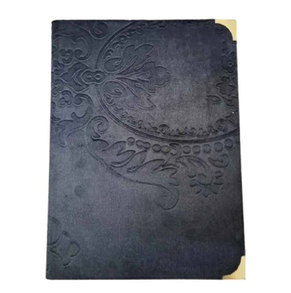 Turkish Islamic Quran in Velvet Gift Case - Black - photo 5