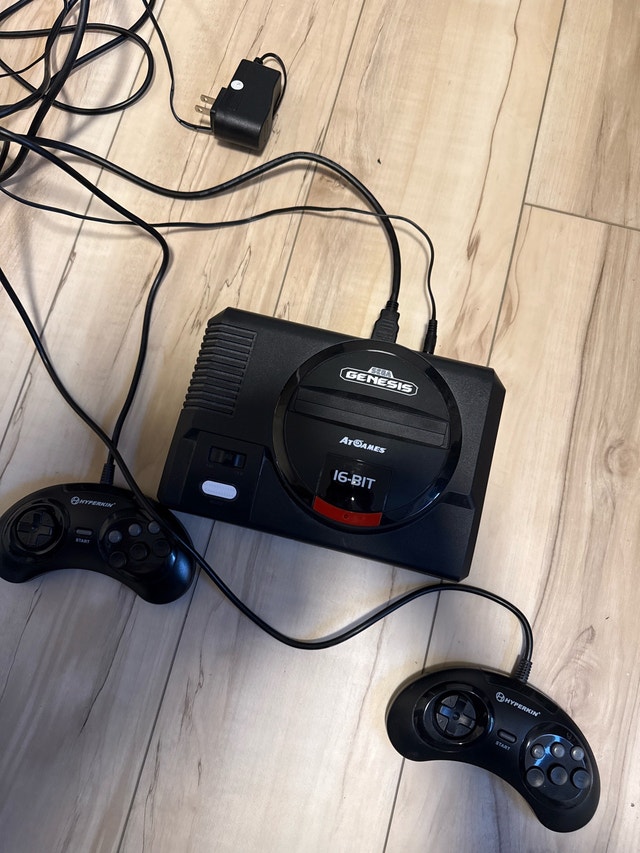 Sega Genesis At Games Console